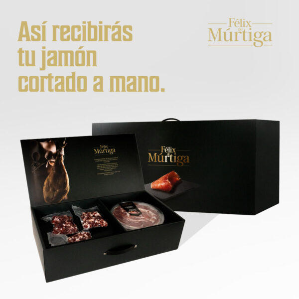 JAMÓN DE BELLOTA 100% IBÉRICO D.O.P. JABUGO - Imagen 4